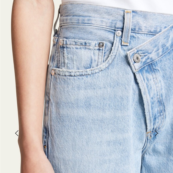 Agolde Los Ángeles criss cross denim - 25 - Picture 11 of 15